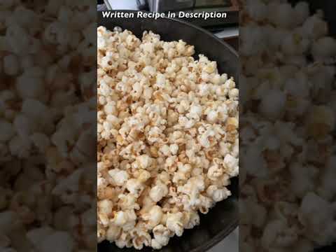 How to make Sweet Popcorn at Home | Easy Snack Recipe
