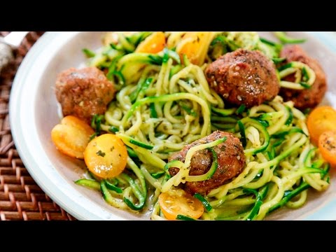 Courgetti spaghetti - pasta van courgette