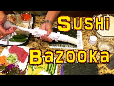 Make perfect sushi rolls every time with the Sushi Bazooka