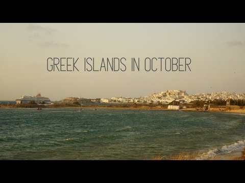 Greek Islands in October || Greece Travel