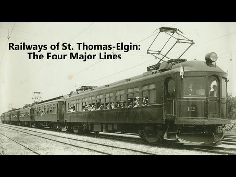 Railways of St. Thomas-Elgin: The Four Major Lines