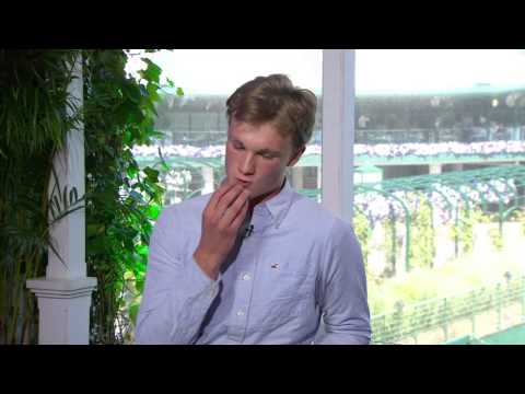 Josh Berry - AMAZING tennis impressions (HD)