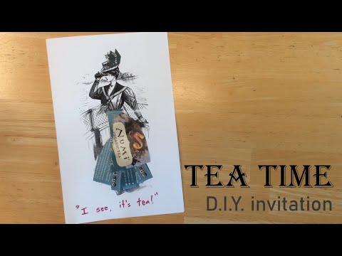 Quick and Classy High Tea Invites (D.I.Y.)