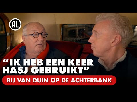 André van Duin en Youp van 't Hek bespreken drugsgebruik | BIJ VAN DUIN OP DE ACHTERBANK